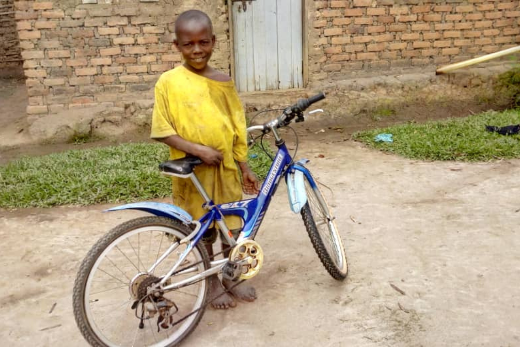 ALL HE WANTED WAS A BICYCLE AND A CHANCE TO GO TO BOARDING SCHOOL
